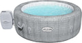Bestway Aufblasbare Pools, 196 x 71 cm, Grau, ® Lay-Z-SPA® Honolulu AirJet™ Whirlpool, 4-6 Personen, rund, e Rattan-Optik