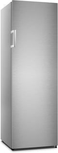 PKM Gefrierschrank, 194 Liter, 56 cm, Silber, GS212NFEIX, INOX, Fast-Freeze, No Frost, Breite, 5 Schubladen, 1 Gefrierklappe