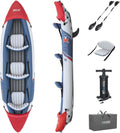 Bestway Aufblasbare Kajaks, Rot/Grau/Blau, 3 Man Kayak
