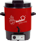 Kochstar Einkochautomaten, 27 Liter, Rot/Schwarz, WarmMaster A - Sonder-Edition X-Mas (Glühweintopf, Inhalt, 1800 Watt