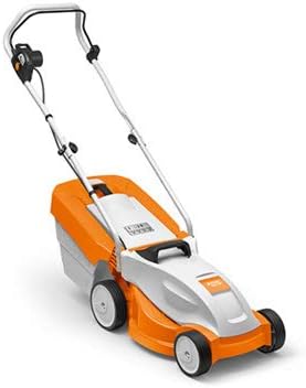 Stihl Rasenmäher, 30 Liter, 1,2 kW, 13 kg, 33 cm, Orange/Weiß, RME 235, Leichter elektrischer mit Schnittbreite Mit Gras-Kollektion