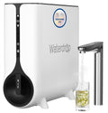 Waterdrop Heißwasserspender, Weiß/Schwarz, Umkehrosmose Instant System, 600 GPD, Tanklos, 2:1 Rein zum Abtropfen