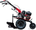 Weima Motorhacken, 100 cm, Schwarz/Rot, WM500 Deluxe mit Pflug G-2 7 PS 212 CCM Fräsbreite Gänge 2