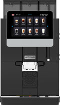 JETINNO Kaffeevollautomat, Schwarz/Silber, JL33A Prime Dual Bean für Büro & Gastro, 2 Bohnenbehälter, Frischmilchschaum