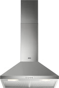 AEG Dunstabzugshaube, 245 m, 73 dB, 60 cm, Edelstahl, DKB2630M Kamin- / Serie 3000 mit LED-Beleuchtung / Abluft