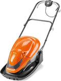 Flymo Rasenmäher, 33 cm, 10 m, Orange/Schwarz, EasiGlide 330 Hover Collect, 1700-W-Motor, Schnittbreite, 20-Liter-Grasauffangkorb