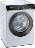 Siemens WM14N001 Waschmaschine, 10 kg, 60 cm, Weiß/Schwarz, WG54B2030 iQ700, Frontlader mit Fassungsvermögen, 1400 UpM