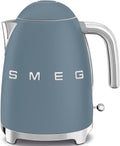 Smeg Wasserkocher klf05, 1,7 l / 7 Tassen, Sturmgrau, KLF03SBMEU, Storm blue