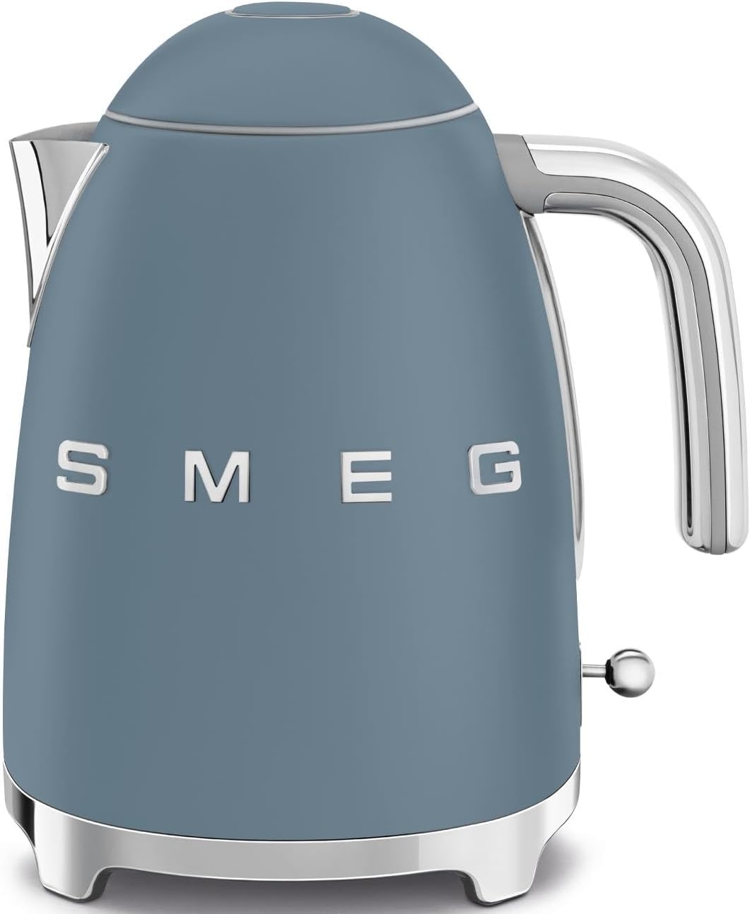 Smeg Wasserkocher klf05, 1,7 l / 7 Tassen, Sturmgrau, KLF03SBMEU, Storm blue