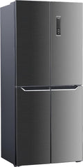 Wolkenstein Kühl-Gefrierkombination, 125 Liter, 362 L, 39 dB, Inox, W-CD 362 NFD E IX Cross Door, 4 Sterne Gefrierfach