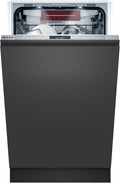 Neff Geschirrspüler, 45 cm, Schwarz, S857ZMX09E vollintegrierbar N 70, Home Connect, TimeLight, Zeolith-Trocknen