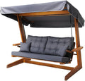 WESTMANN Hollywoodschaukeln, 236x120x190 cm, 400 kg, Anthrazit, Hollywoodschaukel Schaukelbank Sia 2400 Gartenschaukel