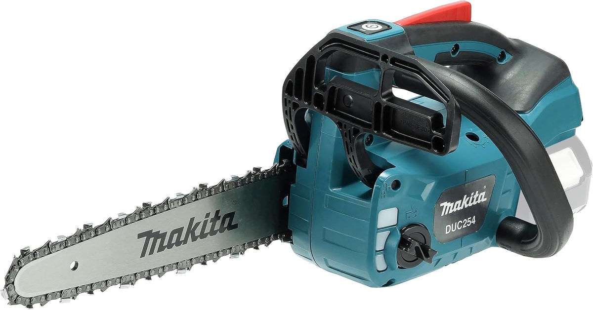 Makita Kettensäge, 18 V, Blau/Schwarz, DUC254CZ Akku-, 1/4' Carving (ohne Akku, ohne Ladegerät)