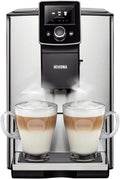 Nivona Kaffeevollautomat, Schwarz/Silber, NICR825 NiCR 825 Edelstahl/Chrom