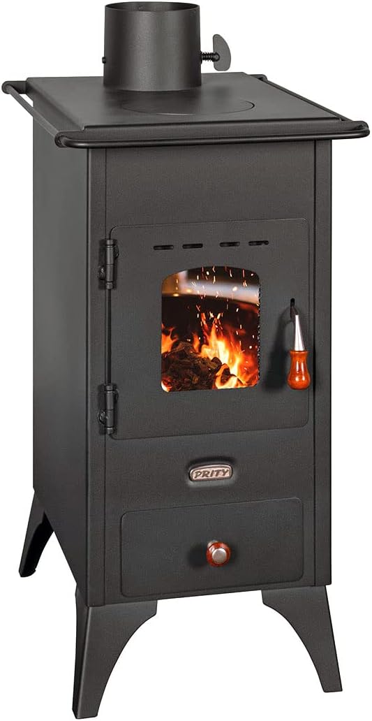 OtoSystem Kaminofen, 5,2 kW, Schwarz, Holzofen Mini SP
