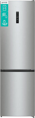 Gorenje Kühl-Gefrierkombination, 60 ×200 ×59,2 cm, 331 L, 35 dB, Grau, NRK620CA2XL4 Kühlgefrierkombination/Freistehend/