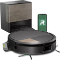 iRobot Saugroboter, Schwarz/Grau, Roomba Max 705 Combo + AutoWash Dock: ausfahrbare, selbstreinigende Wischrolle