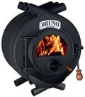 ThermoFlux Kaminofen, 6 kW, Schwarz, Werkstattofen BRUNO® Mini I, Warmluftofen