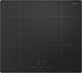 singlehomie Kochfeld, 60 cm, 7200 W, Schwarz, Induktions Einbau, Induktions mit Mattiertes Glas, Boost-Funktion