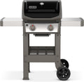 Weber Gasgrill, 51 x 46 cm, Schwarz/Silber, Spirit II E-210 / 2 Brenner, Gourmet BBQ System Roste, Leistungsstarkes GS4 Grillsystem