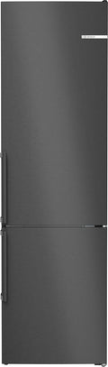 Bosch Kühl-Gefrierkombination, 203 x 60 cm, 260 L, 103 L, Schwarz, KGN39VXBT, Serie 4, Kühl-Gefrier-Kombination