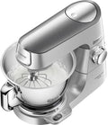 Kenwood KVC85.124SI Titanium Chef Baker Küchenmaschine, integrierte Waage, 3,5- und 5-L-Schüssel