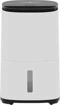 MEACO Dunstabzugshaube, 10 L, 42m, Weiß/Schwarz, Arete® One Luftentfeuchter & HEPA Luftreiniger für ein ²