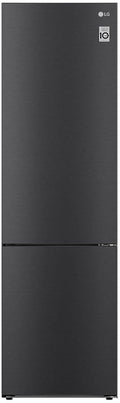 LG Kühlschrank, 59,5 x 67,5 x 203 cm, 384 L, Anthrazit/Schwarz, GBP62MCNAC Kühl-Gefrierkombi, Energieeffizienz A