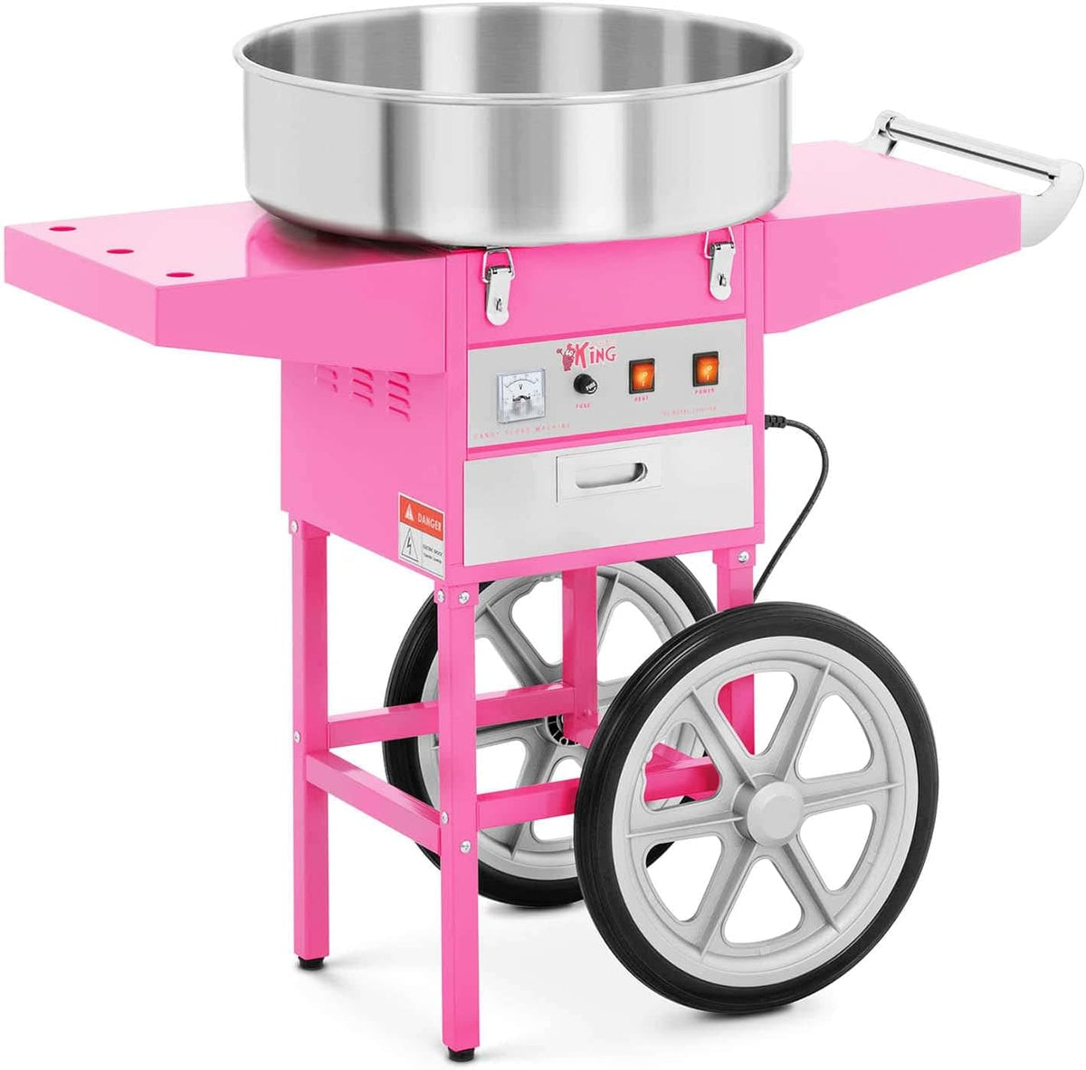Royal Catering Küche Haushalt & Wohnen,Elektrische Küchengeräte,Spezialgeräte, 1.200 W, 52 cm, Pink/Silber
