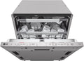 LG Geschirrspüler, Silber, QuadWash DB475TXS Einbau-, komplett versenkbar, Serie 4, Klasse A, 14 Decken, 4 Sprüharme