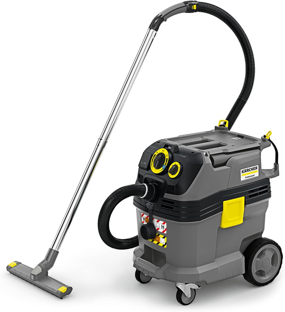 Karcher Nass- & Trockensauger, 1380 W, 360 mm, 30 l, 4 m, grau/schwarz/gelb