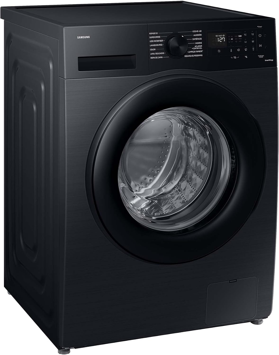 ww1edg5b25aeeg Waschmaschine, 11 kg, Schwarz, Samsung WW11DG5B25ABEG, 1.400 U/min, Extra energiesparend, EEK: A (-10%)