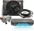 Gouku Wäschetrockner, 12 V, Schwarz/Silber, Universal Klimaanlage Neue Energie 100% Elektrisch