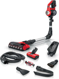 Bosch Staubsauger, 18 V, Rot/Schwarz, BCS711PET ohne Beutel, mit Akku