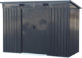 Gerätehaus tepro, Schwarz, Metal Sheds Multi Line