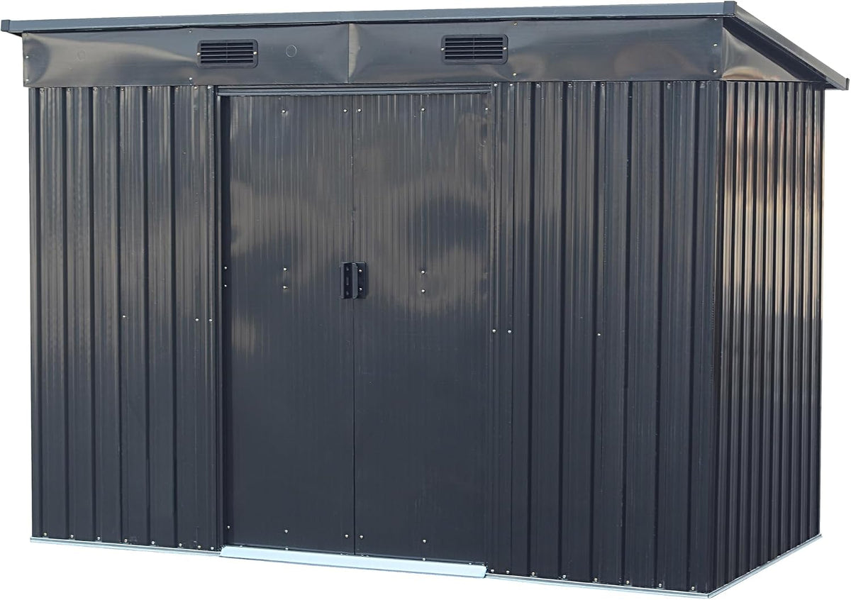 Gerätehaus tepro, Schwarz, Metal Sheds Multi Line