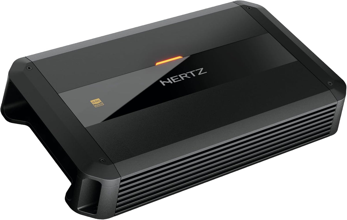 Hertz Audiogerät, Schwarz, Dieci Power DP 4.400, 4-Kanal Class-AB-Verstärker für Autos, 4x125 W an 2 Ohm