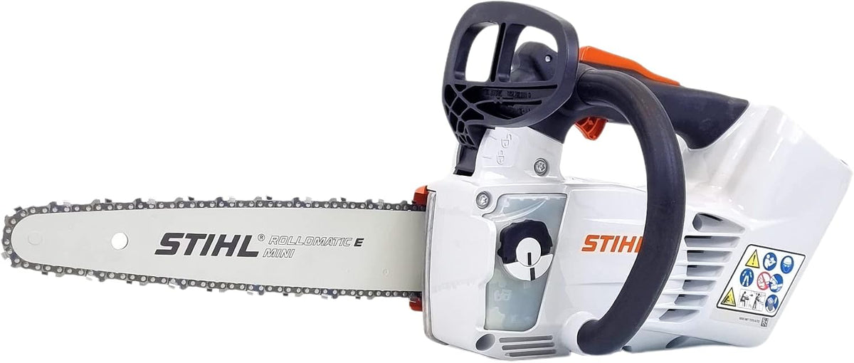 Stihl Kettensäge, 30 cm, Weiß/Schwarz/Orange, Akku Motorsäge MSA 161 T ( Schwertlänge)(ohne Akku &