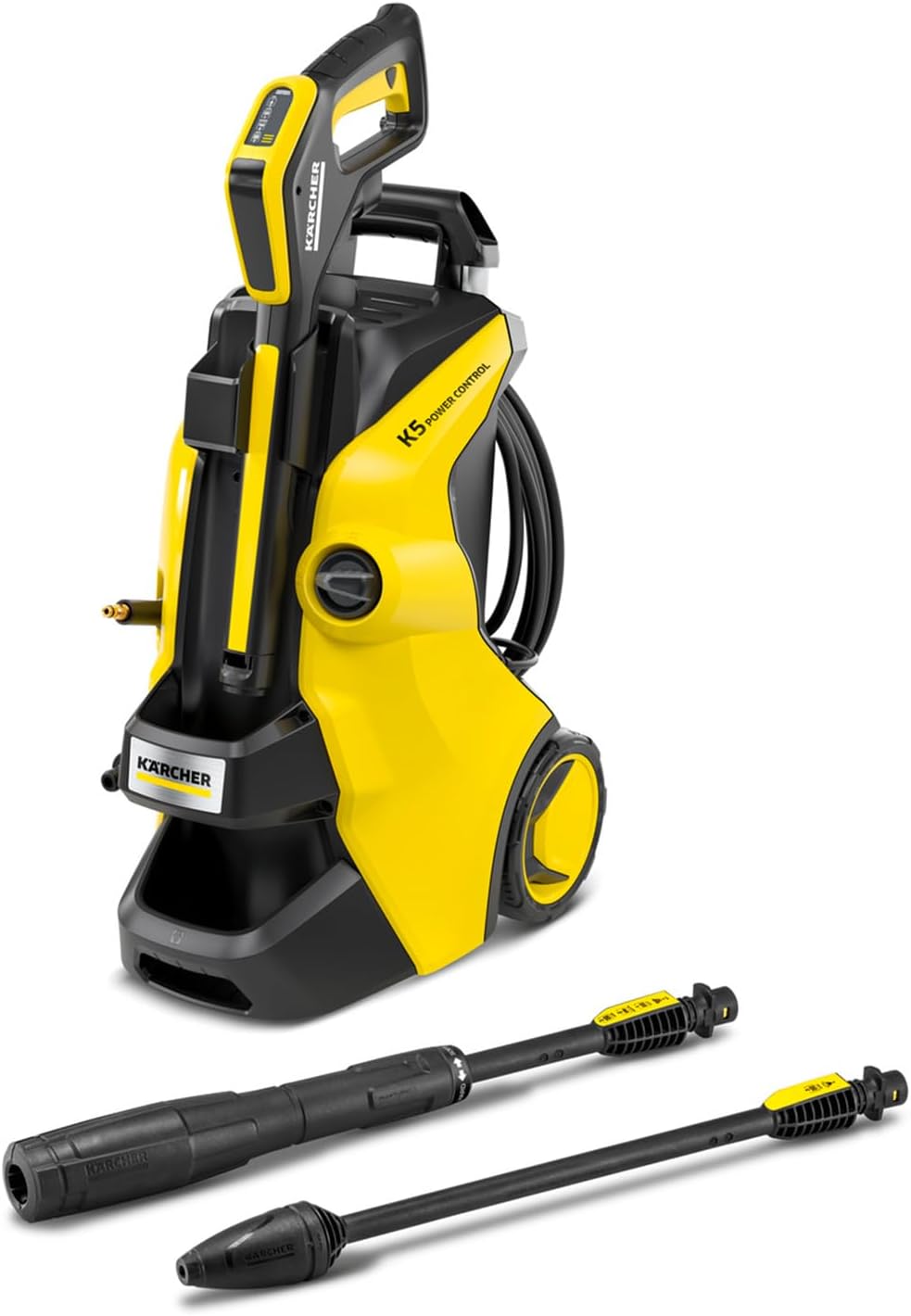 Karcher Hochdruckreiniger, Gelb/Schwarz, Kärcher K 5 Power Control: Clevere App-Unterstützung +