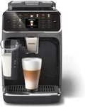 Philips Kaffeevollautomat, Schwarz/Grau, Serie 5500, LatteGo Milchsystem, 20 heiße und kalte Kaffeespezialitäten